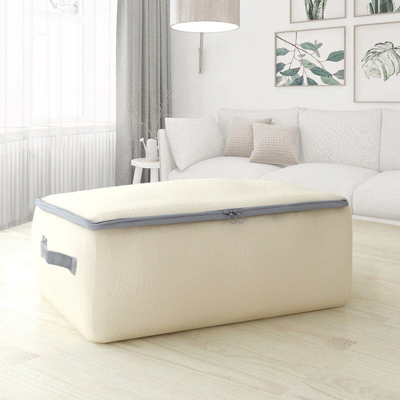 Fashion Iridescent Home Underbed Storage Home Oxford Closet Organizer For Wardrobe Large Quilt Container Storage Bag S M L - StorageandmoreStorage