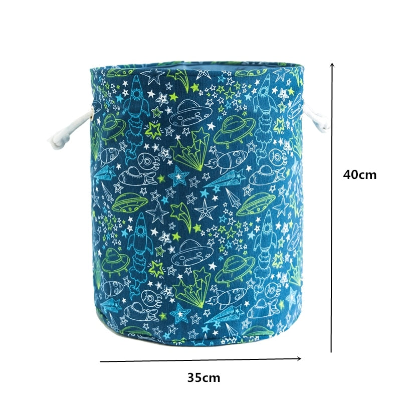 Cartoon Dinosaur Foldable Laundry Basket For Dirty Clothes Toys Storage Baskets Kids Organizer Bag Home Washing Organization - StorageandmoreStorage