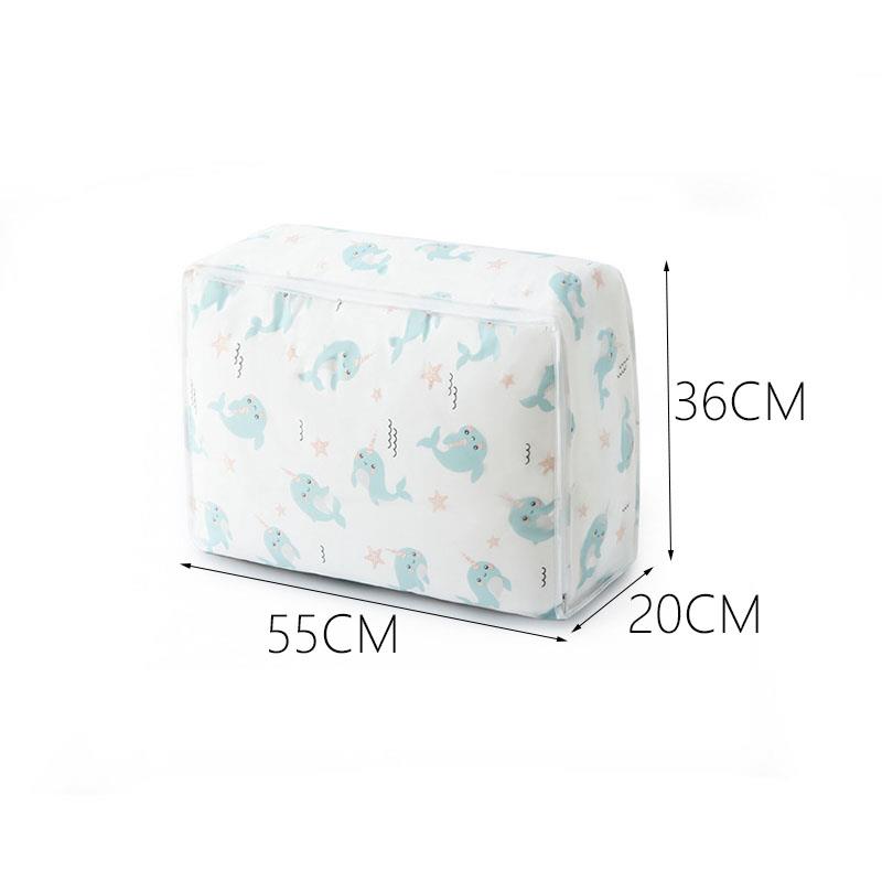 NEW Foldable Storage Bag Clothes Blanket Quilt Closet Sweater Organizer Box Pouches Fashion Sale Clothes Cabinet Organizer - StorageandmoreStorage