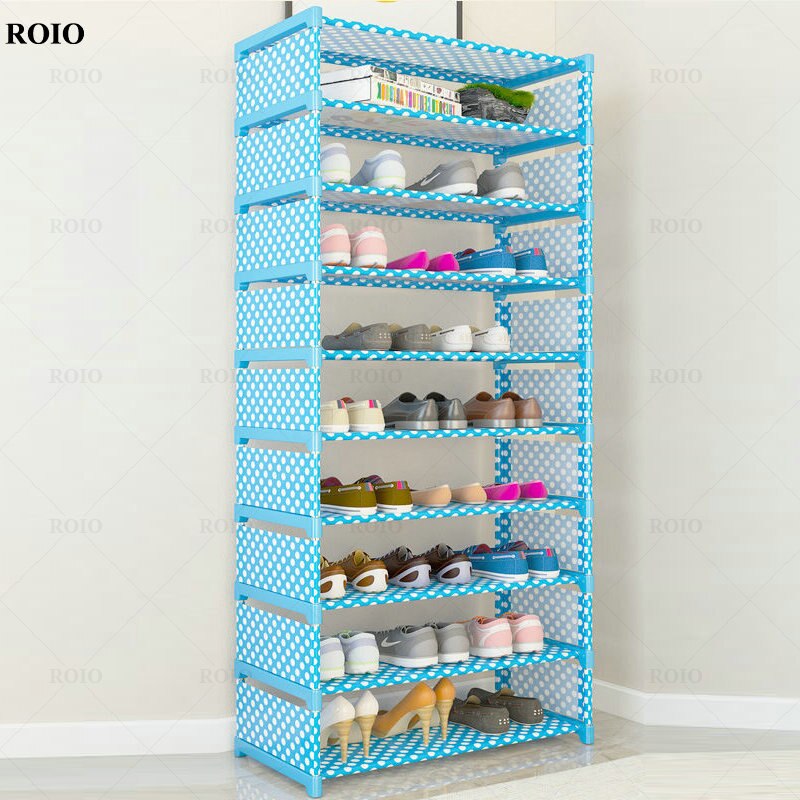 New Simple Shoe Rack Handrial Sturdy Removable Hallway Shoe Rack Space-saving Organizer Stand Holder Home Furniture Shoe Cabinet - StorageandmoreStorage