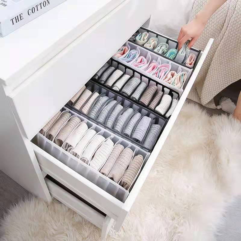 Underwear Bra Organizer Storage Box Drawer Closet Organizers Divider Boxes For Underwear Scarves Socks Bra - StorageandmoreStorage