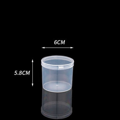 Top Selling Transparent Plastic Storage Box Clear Square Multipurpose Display Case Plastic Jewelry Storage Boxes Multiple Sizes - StorageandmoreStorage