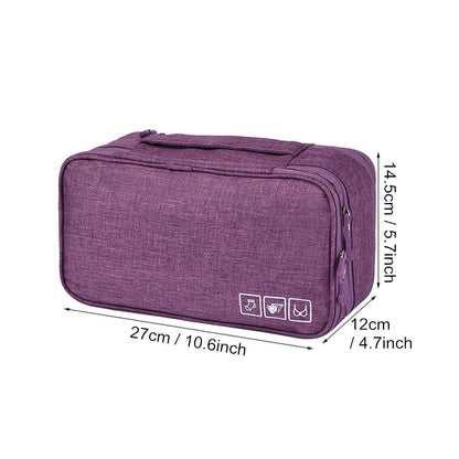 High capacity Travel Storage Bag for Bra Underwear Socks Cosmetics New Wardrobe Closet Clothes organizer Accessories Storage Bag - StorageandmoreStorage