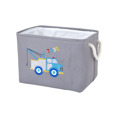 New Cube Large Folding Storage Box Cute Animal Laundry Hamper Blanket Clothes Toy Storage Baskets Bin For Kids Toys Organizers - StorageandmoreStorage