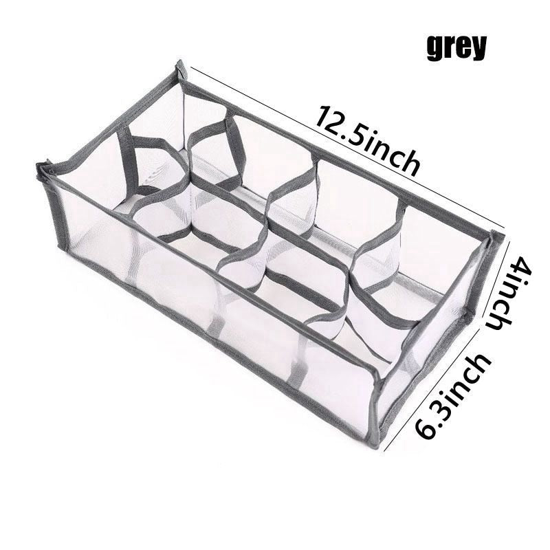 Underwear Organizer Foldable Home Cabinet Divider Storage Box Closet Organizer Drawer Socks Shorts Bra Storage Boxs - StorageandmoreStorage