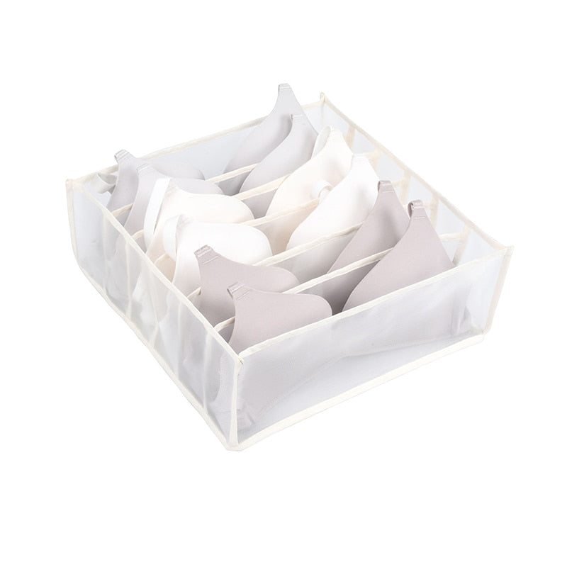 Quick Closet Organizer Underwear Socks Home Cabinet Clapboard Storage Box Clothes Foldable Drawer Organizer - StorageandmoreStorage