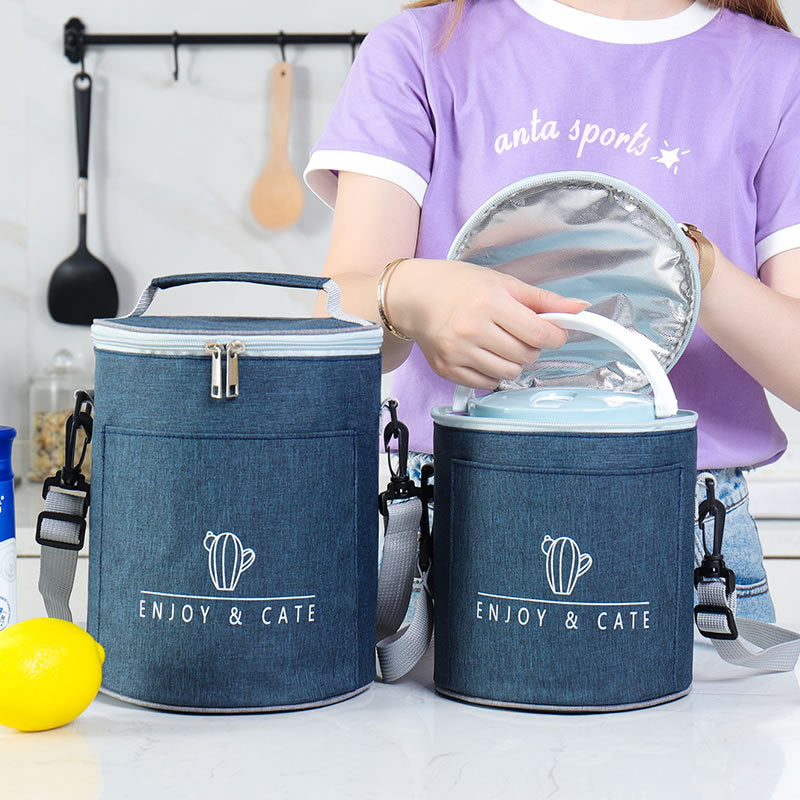 Simplicity Lunch Bag Women Office Luncheon Thermal Package Waterproof Child Outing Fruit Drink Snack Cooler Pouch Accessories - StorageandmoreStorage