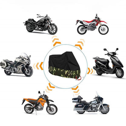 Motorcycle Cover Waterproof Outdoor Moto Case Motorbike Raincoat Bike Protector Covers Shelter Storage Tent Garage Accessories - StorageandmoreStorage