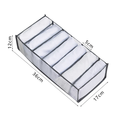 Home Closet Organizer For Underwear Socks Cabinet Divider Storage Box Storage Organizer for clothes Foldable Drawer Organizer - StorageandmoreStorage