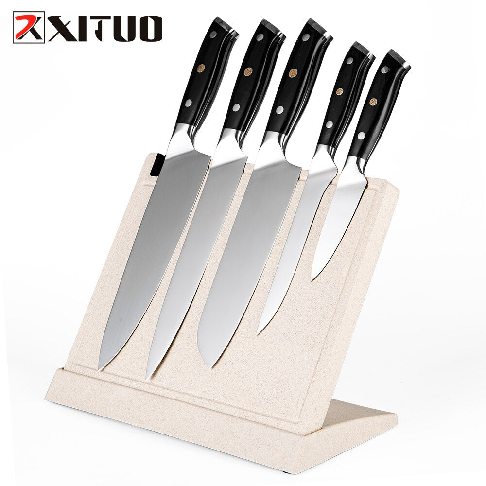 XITUO Multifunction Magnetic Knife Holder Powerful Magnet Universal Knife Rack Home Kitchen Knives Set Practical Storage Tool - StorageandmoreStorage