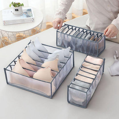 Closet Storage Organizers For Clothes Jeans Compartment Storage Items Bags Boxes Case Wardrobe Organizer Pants Drawer Divider - StorageandmoreStorage