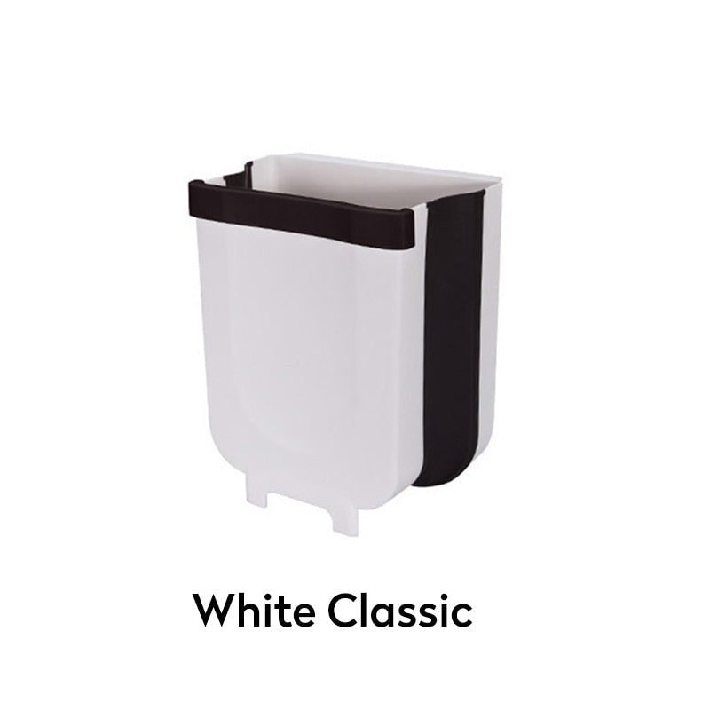 Kitchen Trash Bin Adjustable Width and Angle Folding Trash  Recycle Car Kitchen Dustbin  Rubbish Bin  Kitchen Trash Can cocina - StorageandmoreStorage