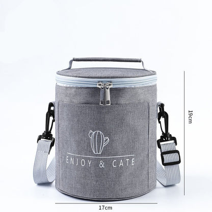 Simplicity Lunch Bag Women Office Luncheon Thermal Package Waterproof Child Outing Fruit Drink Snack Cooler Pouch Accessories - StorageandmoreStorage