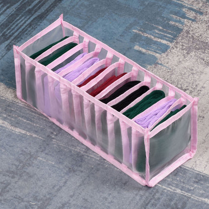 30 Grids Foldable Underwear Drawer Organizers Storage Dividers Closet Organizer Storage Box  for Clothes Bras Scarves Ties Socks - StorageandmoreStorage