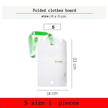 Clothes Folding Board T-shirt Folder Clothespins Closet Fast Speed Fold Organize Storage Clothe Peg Cloth Board - StorageandmoreStorage