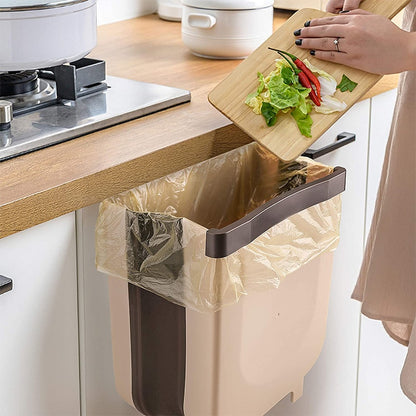 Kitchen Trash Bin Adjustable Width and Angle Folding Trash  Recycle Car Kitchen Dustbin  Rubbish Bin  Kitchen Trash Can cocina - StorageandmoreStorage