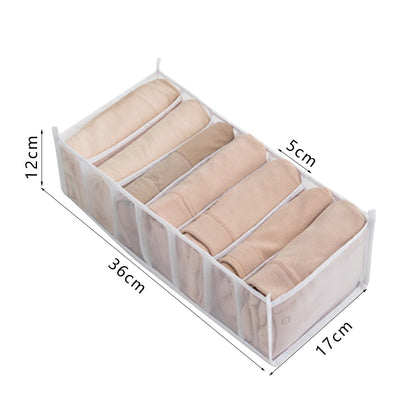 Quick Closet Organizer Underwear Socks Home Cabinet Clapboard Storage Box Clothes Foldable Drawer Organizer - StorageandmoreStorage