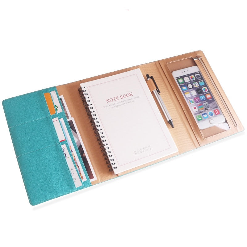 A5 Office Planner Notebook School Office Stationery Supplies Loose-leaf Notebook 2022 Agenda Planner Organizer - StorageandmoreStorage