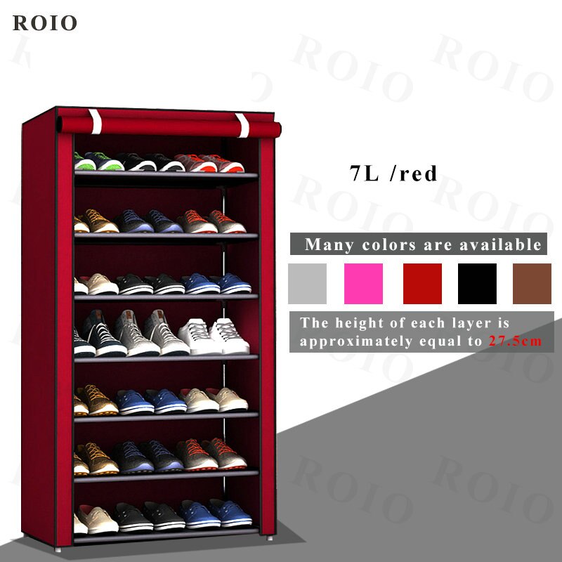 Multi-layer Shoe Cabinet DIY Assembled Dustproof Shelf Hallway Space Saving Storage Organizer Holder Home Furniture Shoe Rack - StorageandmoreStorage