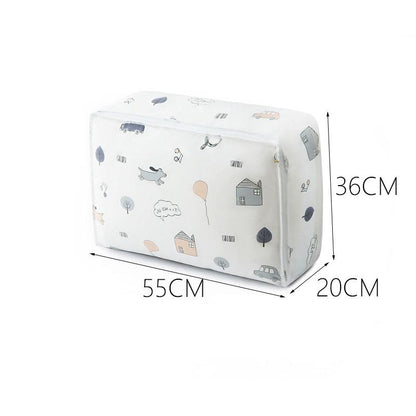 NEW Foldable Storage Bag Clothes Blanket Quilt Closet Sweater Organizer Box Pouches Fashion Sale Clothes Cabinet Organizer - StorageandmoreStorage