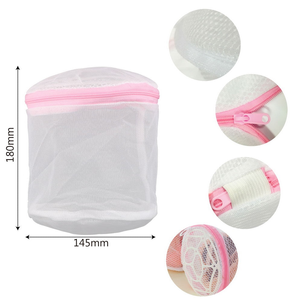 Hosiery Saver Bras Protector Net Mesh Clothes Sock Washing Organizer Zip Bags Women Lingerie Bra Underwear Laundry Washing Bags - StorageandmoreStorage