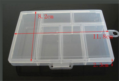 Plastic Jewelry Boxes Plastic Tool Box Adjustable Craft Organizer Storage Beads Bracelet Jewelry Boxes Packaging Wholesale - StorageandmoreStorage