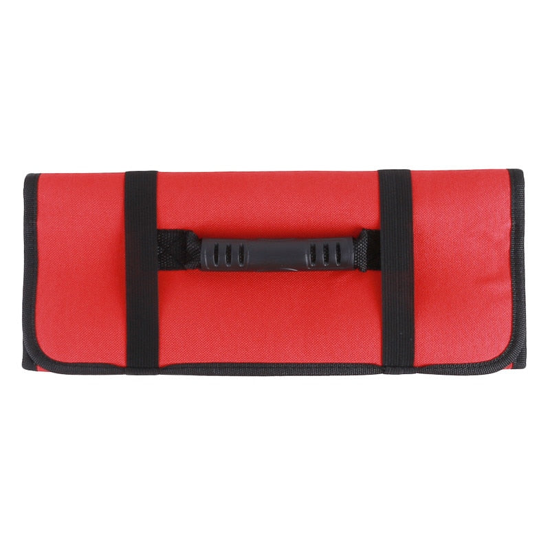 Chef Knife Bag Roll Bag Carry Case Bag Kitchen Cooking Portable Durable Storage Pockets Funda Navaja - StorageandmoreStorage