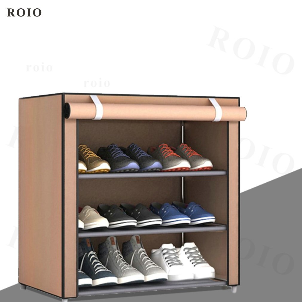 Multi-layer Simple Shoe Rack Entryway Space-saving Shoe Organizer Easy to Install Shoes Shelf Home Dorm Furniture Shoe Cabinet - StorageandmoreStorage