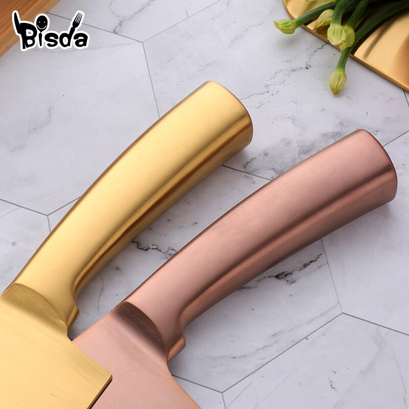 Kitchen Knives Stainless Steel Chef Knife Kitchen Utensil Vegetable Chopping Cooking Accessories Kit Cleaver 6.3 Inch - StorageandmoreStorage