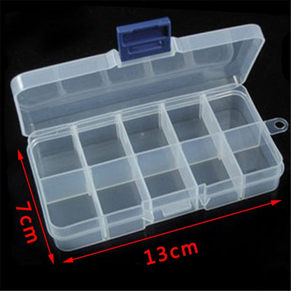 Plastic Jewelry Boxes Plastic Tool Box Adjustable Craft Organizer Storage Beads Bracelet Jewelry Boxes Packaging Wholesale - StorageandmoreStorage