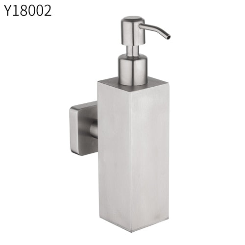 Frap Stainless Steel Soap Dispenser Kitchen Sink Faucet Bathroom Shampoo Box Soap Container Deck Mounted Detergent Bottle - StorageandmoreStorage