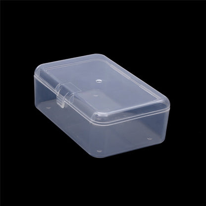 Top Selling Transparent Plastic Storage Box Clear Square Multipurpose Display Case Plastic Jewelry Storage Boxes Multiple Sizes - StorageandmoreStorage