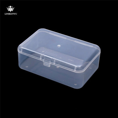 Top Selling Transparent Plastic Storage Box Clear Square Multipurpose Display Case Plastic Jewelry Storage Boxes Multiple Sizes - StorageandmoreStorage