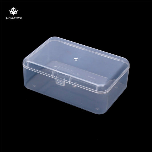 Top Selling Transparent Plastic Storage Box Clear Square Multipurpose Display Case Plastic Jewelry Storage Boxes Multiple Sizes - StorageandmoreStorage