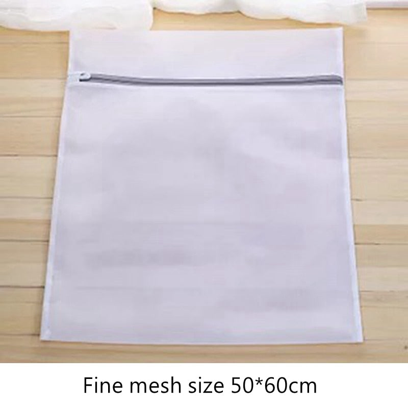 Fine Net laundry bag 11 Sizes Washing Machines Dirty laundry basket Travel Shoes organizer Mesh Bags Woman Bra Clothes organizer - StorageandmoreStorage