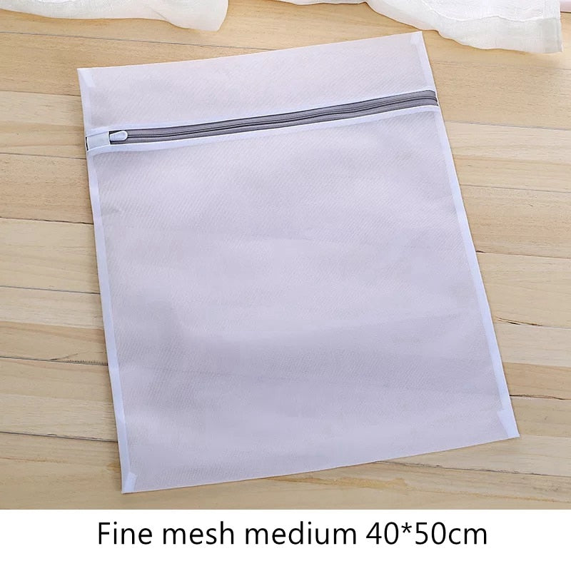 Fine Net laundry bag 11 Sizes Washing Machines Dirty laundry basket Travel Shoes organizer Mesh Bags Woman Bra Clothes organizer - StorageandmoreStorage