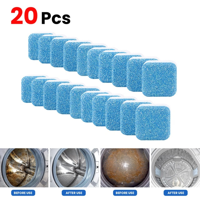 New Washing Machine Deep Cleaner set Washer Cleaning Detergent Effervescent Remover Tablet For Washing Machine Cleaning Products - StorageandmoreStorage