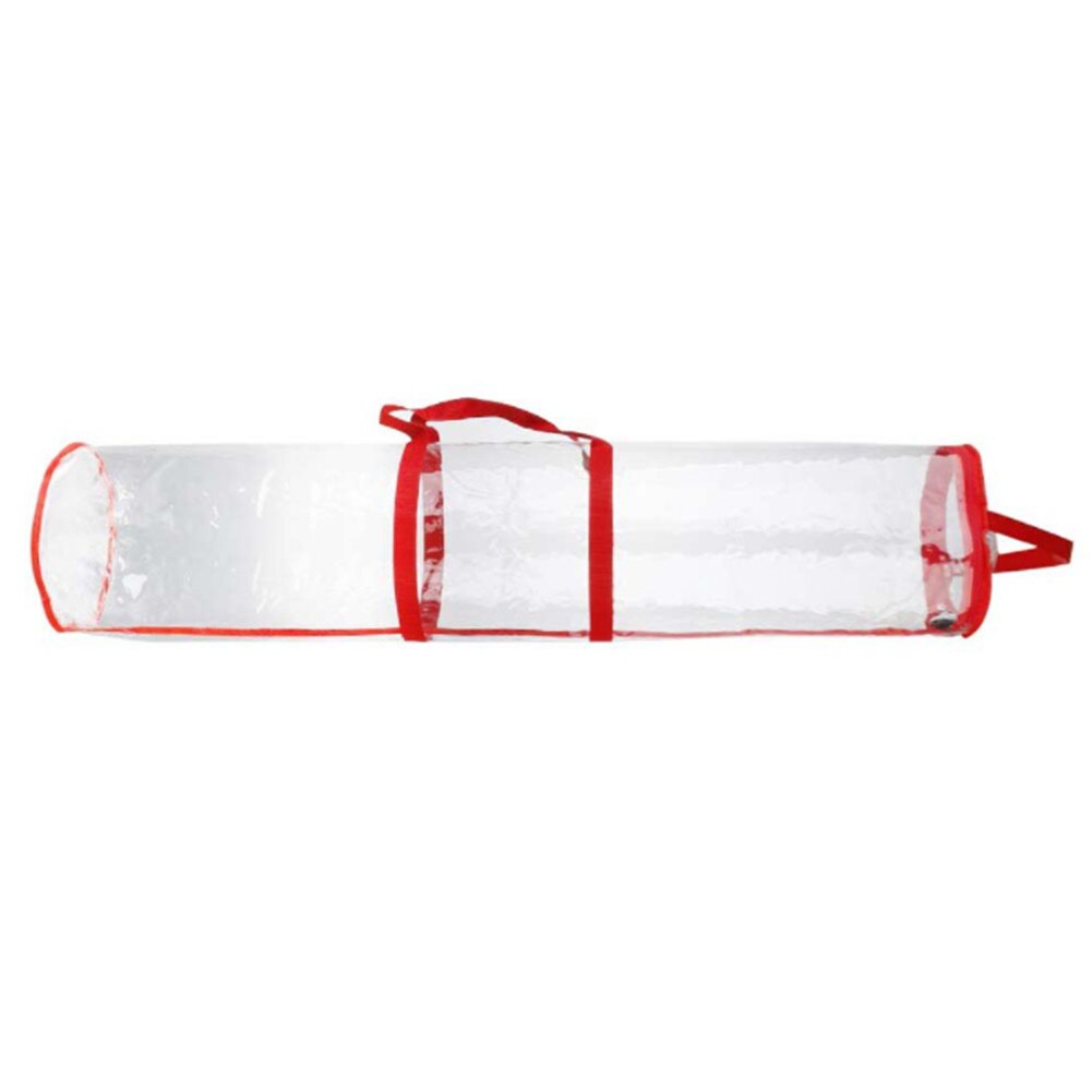 Christmas Wrapping Paper Storage Bag Durable Underbed Xmas Gift Wrap Organiser  Easy Carry Handles Clear Waterproof PVC Bag - StorageandmoreStorage