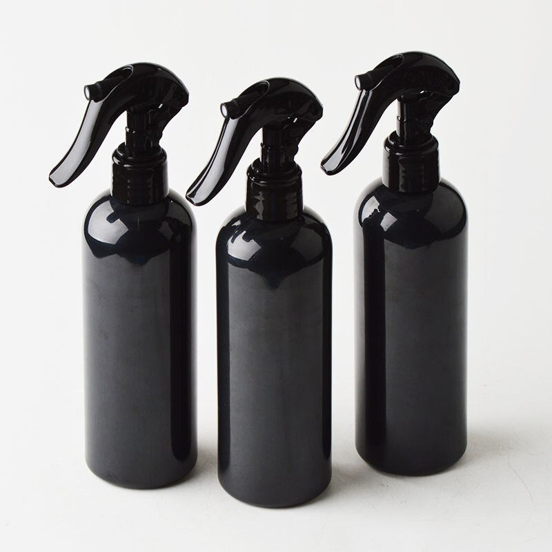 100ml 120ml 150ml Black Bottle with Trigger Sprayer Refillable Mist Spray Bottle for Cleaning Detergent  10pcs/lot P219 - StorageandmoreStorage