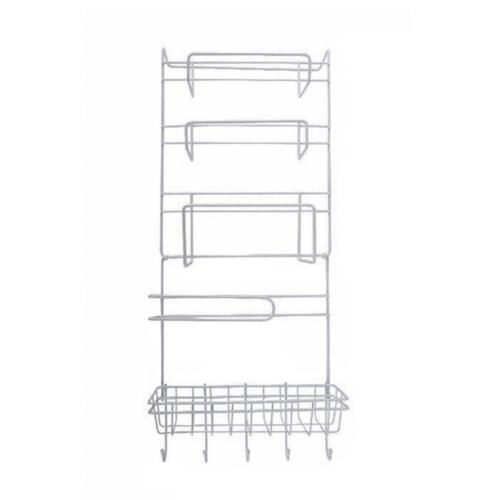 Over Door Multipurpose Fridge Wall Storage Rack Multi-layer Kitchen Shelf Towel Bottle Spice Holder Organizer Kitchen Gadgets - StorageandmoreStorage