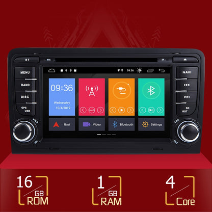 IPS DSP 4GB 2din Android 11 Car Radio DVD Player For Audi A3 8P S3 2003-2012 RS3 Sportback Multimedia Navigation stereohead unit - StorageandmoreStorage