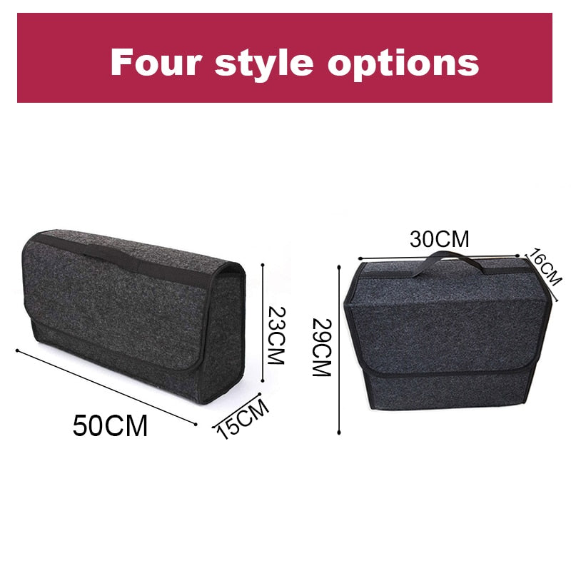 Car Organizer Bag Car Storage Organizer Multipurpose Car Trunk Organizer Car Storage Box Large Capacity Folding Storage Bag - StorageandmoreStorage