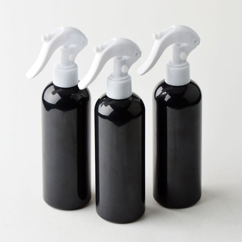 100ml 120ml 150ml Black Bottle with Trigger Sprayer Refillable Mist Spray Bottle for Cleaning Detergent  10pcs/lot P219 - StorageandmoreStorage