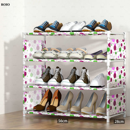 New Simple Shoe Rack Handrial Sturdy Removable Hallway Shoe Rack Space-saving Organizer Stand Holder Home Furniture Shoe Cabinet - StorageandmoreStorage