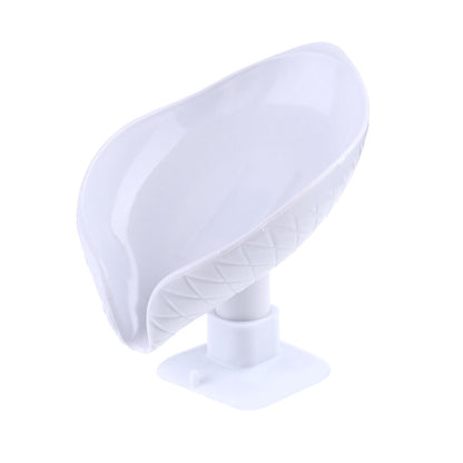 Leaf Shape Soap Box Drain Soap Holder Box Bathroom Accessories Toilet Laundry Soap Box Bathroom Supplies Bathroom Tray Gadgets - StorageandmoreStorage