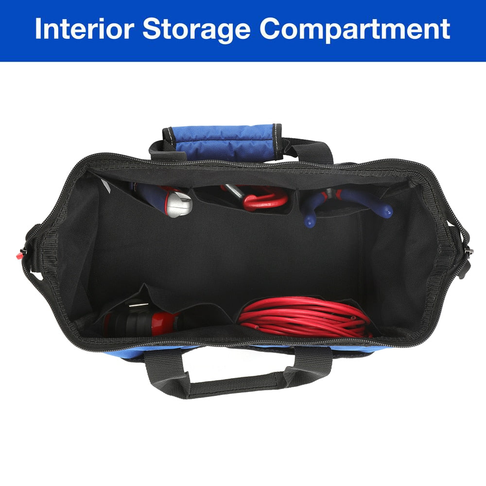 WORKPRO Tool HandBag Electrician Bag Tool Organizers Waterproof Tool Storage Bag - StorageandmoreStorage