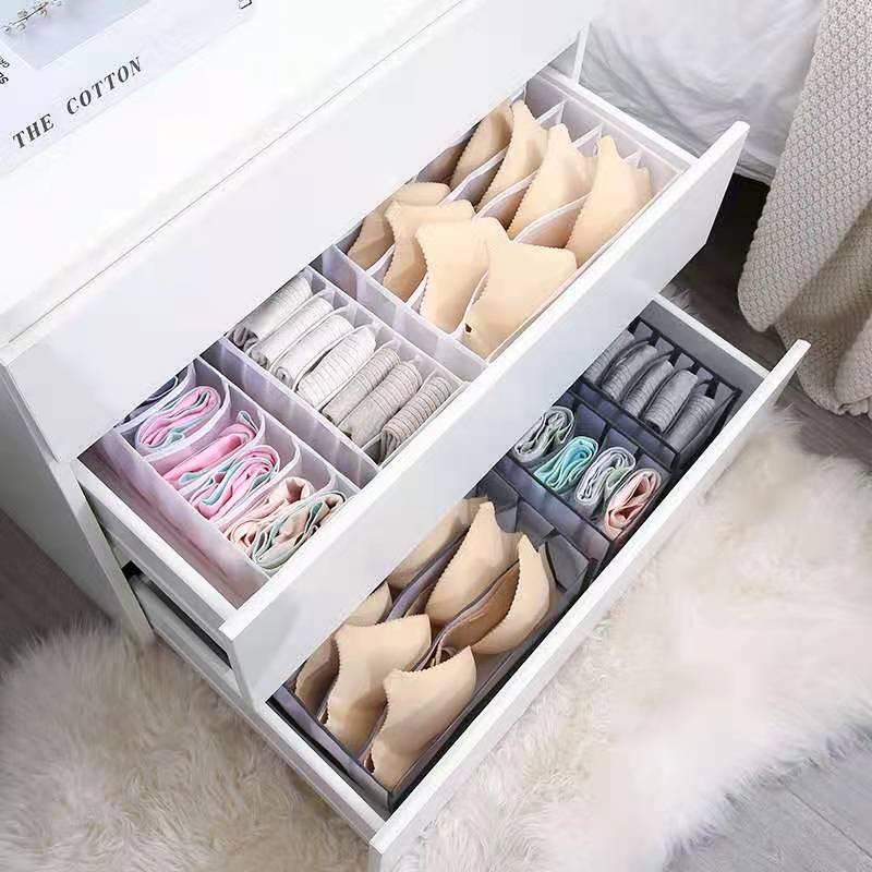 Underwear Bra Organizer Storage Box Drawer Closet Organizers Divider Boxes For Underwear Scarves Socks Bra - StorageandmoreStorage