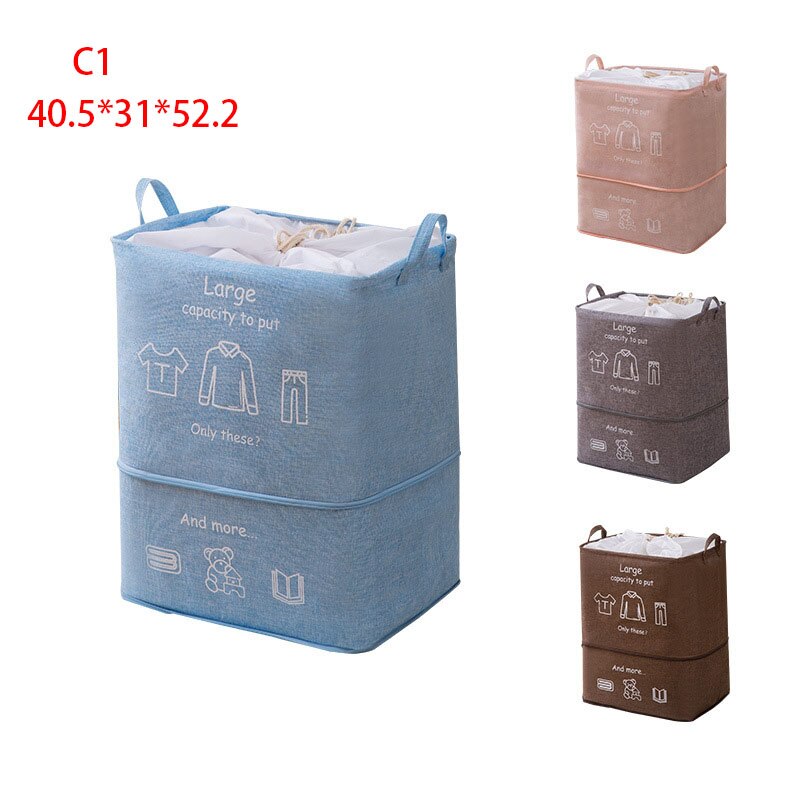 Folding Laundry Basket Portable Large Capacity Storage Dirty Clothes Bucket Toy Home Storage Box New 1PCS  Laundry Organizer - StorageandmoreStorage