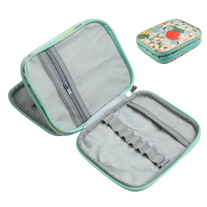 KOKNIT Empty Knitting Needles Case Travel Storage Organizer Storage Bag for Circular Knitting Needles and Other Accessories - StorageandmoreStorage