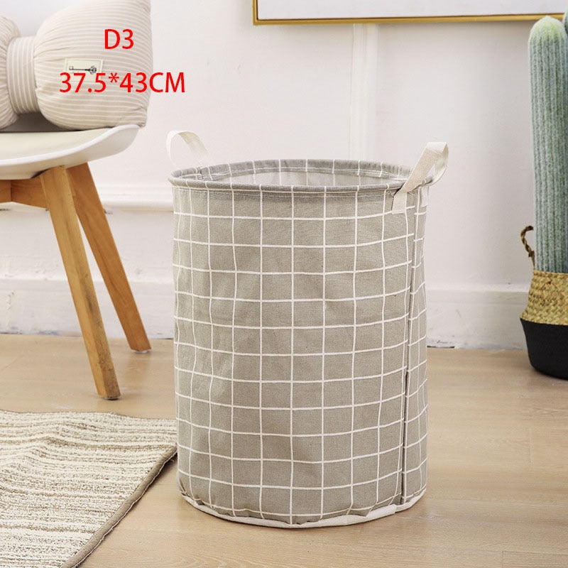 Folding Laundry Basket Portable Large Capacity Storage Dirty Clothes Bucket Toy Home Storage Box New 1PCS  Laundry Organizer - StorageandmoreStorage